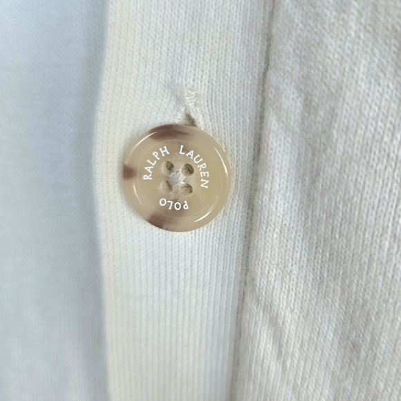 Polo Ralph Lauren Men's Cotton Cardigan White - Picture 2 of 4